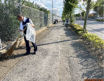 大泉町の道路愛護運動